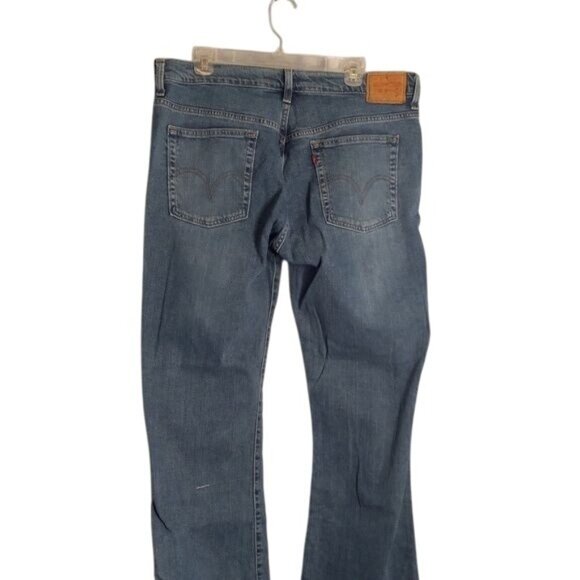 Levis 515 Jeans 16S Womens 38 x 31 Nouveau Boot Cut Stretch Blue Vintage 2004 - Picture 3 of 15
